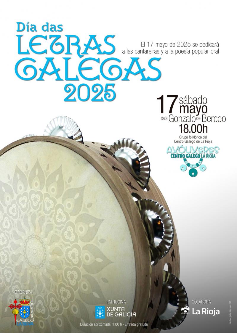 Días das Letras Galegas no Centro Galego de La Rioja Días das Letras Galegas no Centro Galego de La Rioja