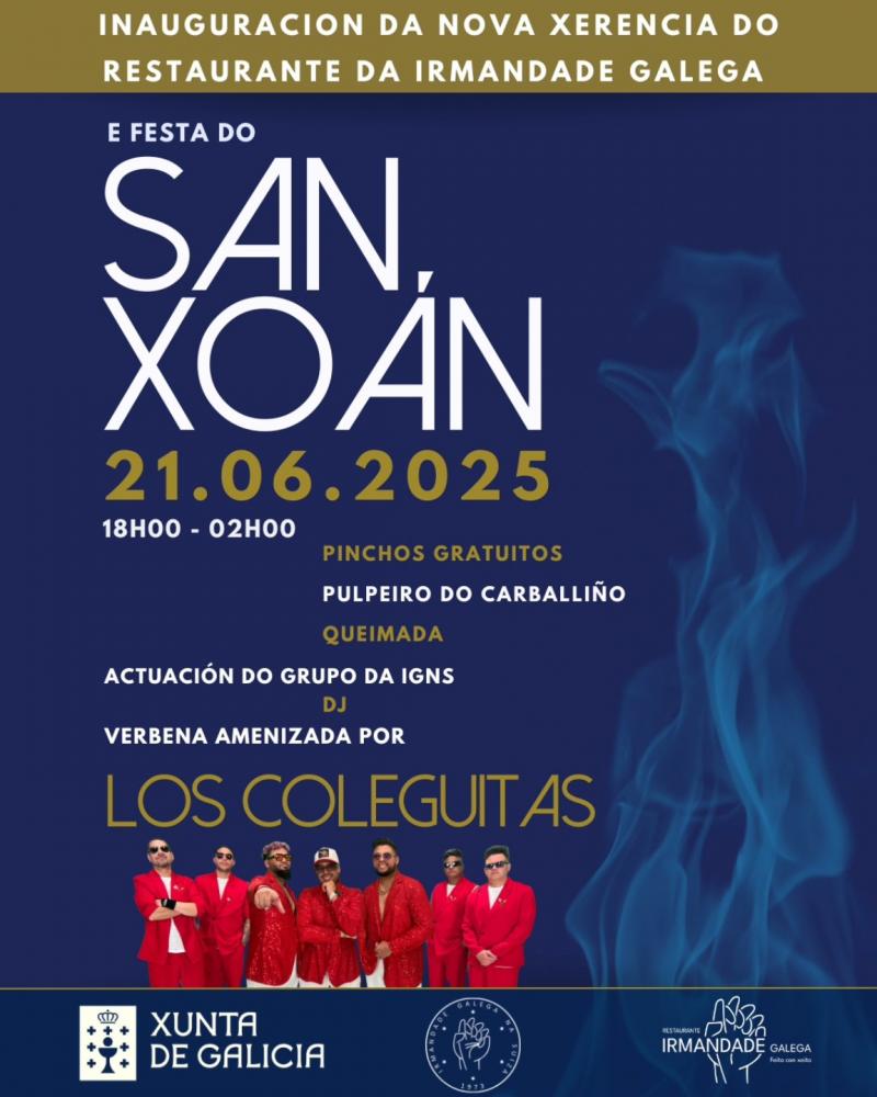 Festa do San Xoán no Centro Irmandade Galega na Suíza