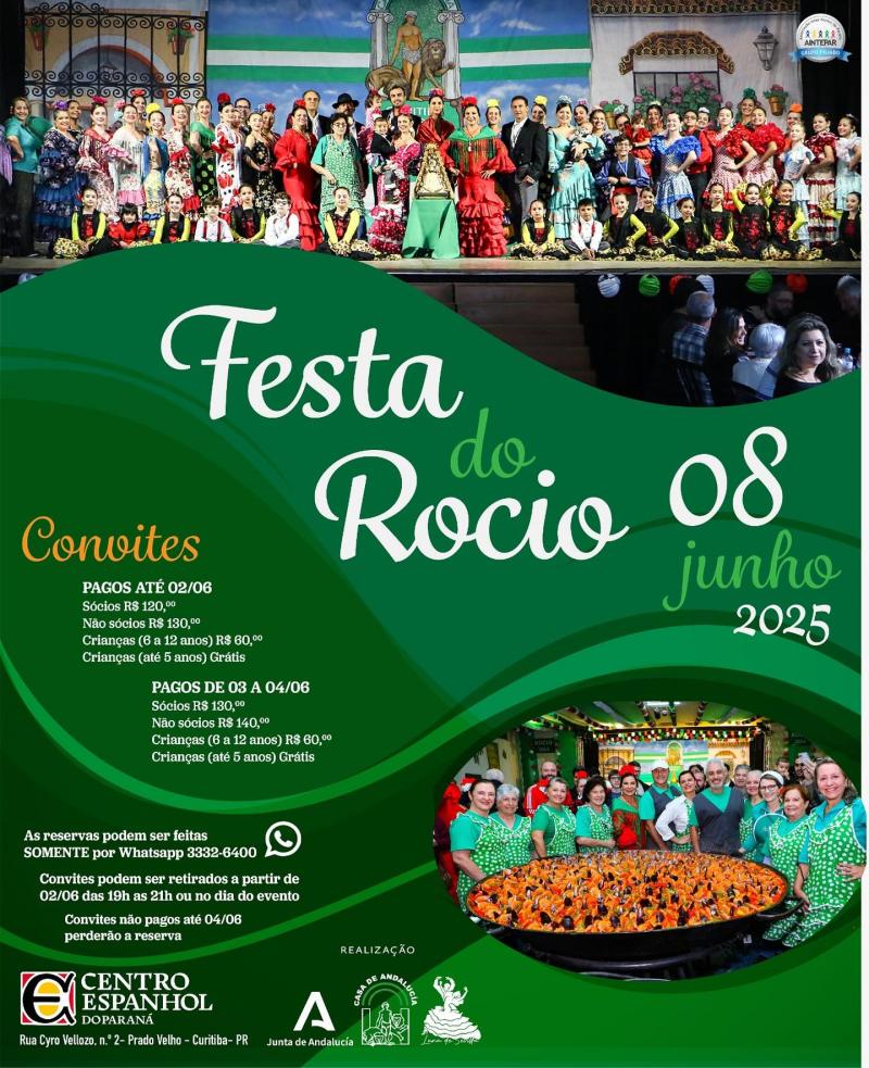 Festa do Rocío no Centro Espanhol do Paraná Festa do Rocío no Centro Espanhol do Paraná