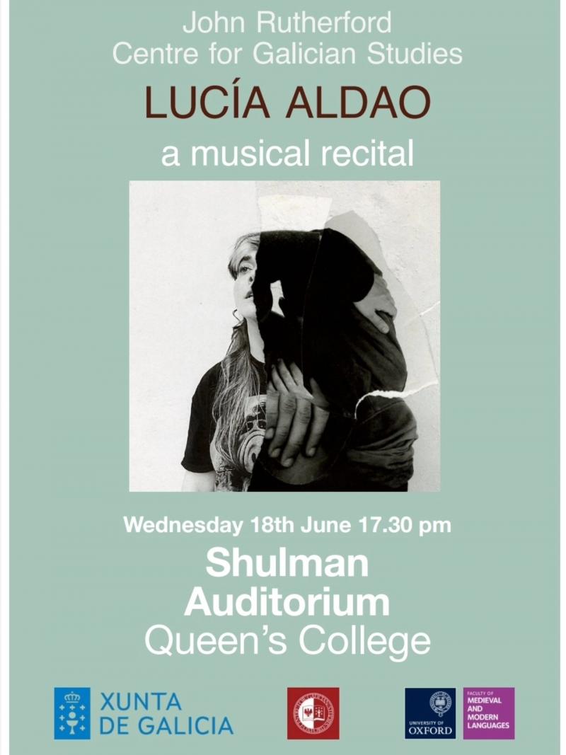 Recital de música e poesía con Lucía Aldao en Oxford