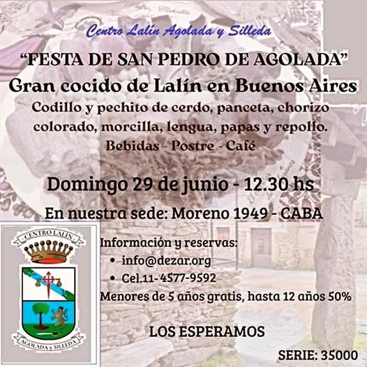 Festa de San Pedro no Centro Lalín, Agolada e Silleda de Bos Aires Festa de San Pedro no Centro Lalín, Agolada e Silleda de Bos Aires