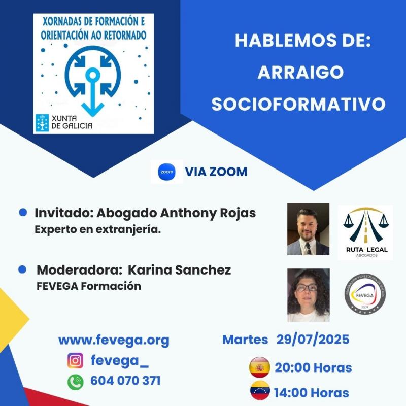 Xornada de formación e orientación ao retornado da Federación Venezolana de Galicia