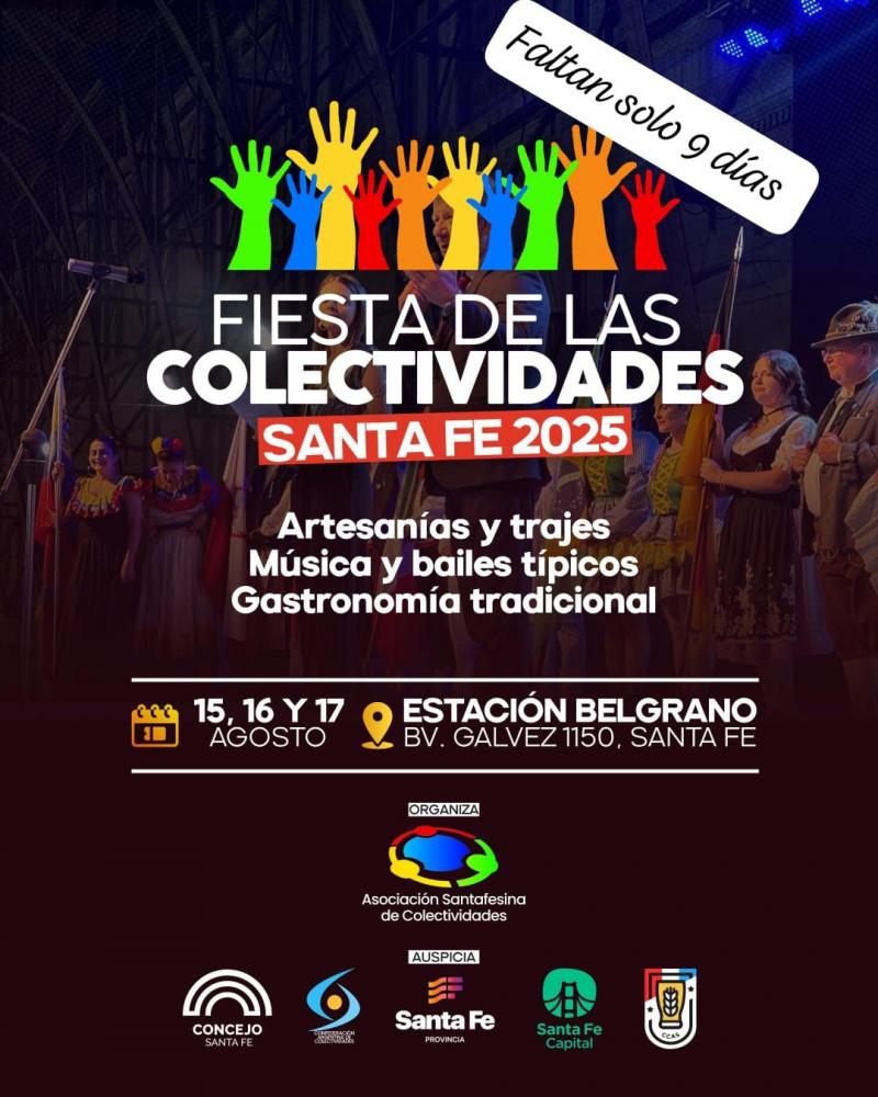 Festa das Colectividades 2025 de Santa Fe coa participación do Centro Galego Festa das Colectividades 2025 de Santa Fe coa participación do Centro Galego