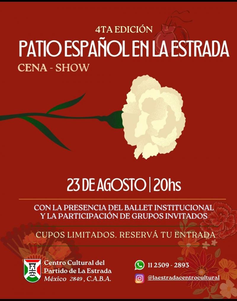 4ª edición da Cea-Show Patio Español no Centro Cultural do Partido da Estrada