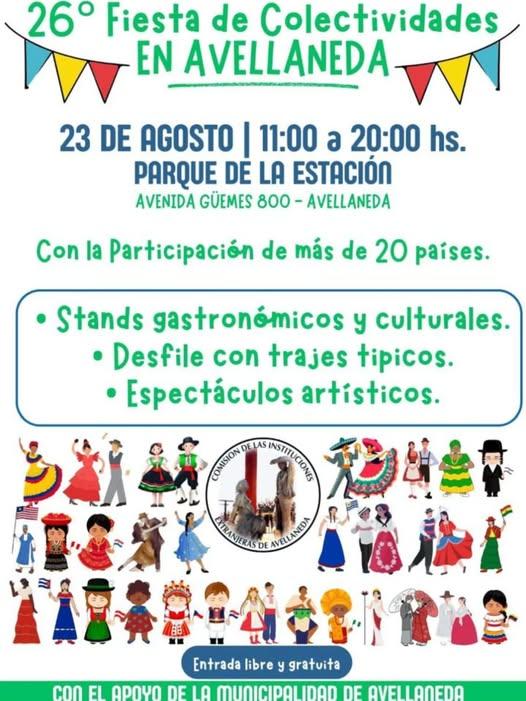 26ª Festa de Colectividades en Avellaneda coa presenza da Asociación Fillos do Porto do Son 26ª Festa de Colectividades en Avellaneda coa presenza da Asociación Fillos do Porto do Son