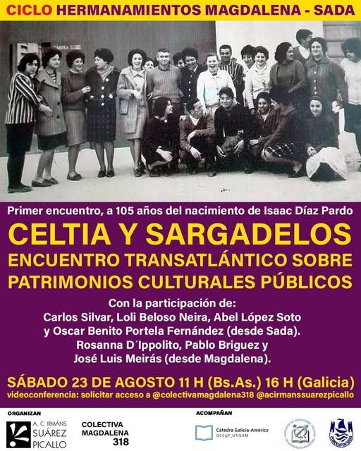 Ciclo de irmanamento Magdalena-Sada para recordar os 105 anos do nacemento de Isaac Díaz Pardo