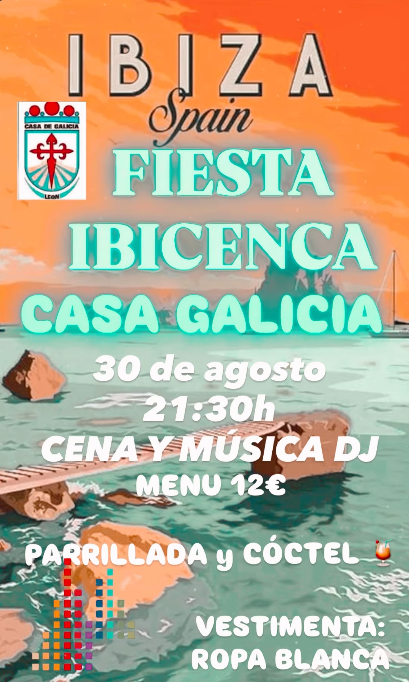 Festa ibicenca na Casa de Galicia en León Festa ibicenca na Casa de Galicia en León