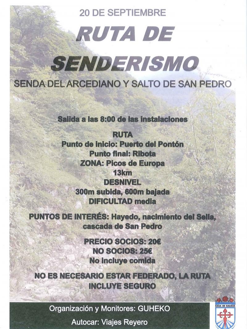 Ruta de senderismo por los Picos de Europa organizada por la Casa de Galicia en León