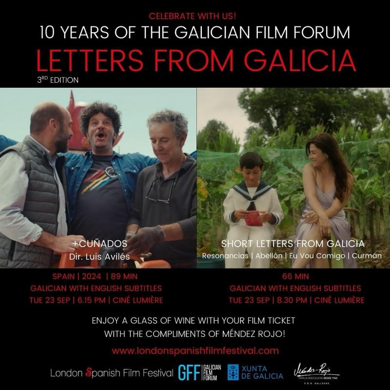 III "Letters from Galicia" no "London Spanish Film Festival" polo décimo aniversario do Galician Film Forum