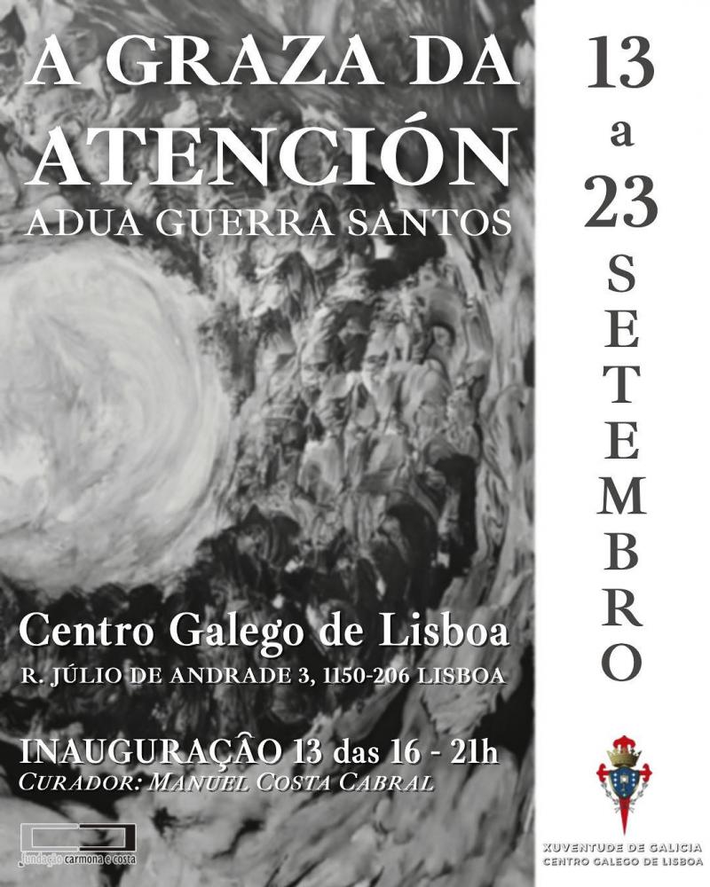 Inauguración da exposición de deseño "A Graza da Atención", de Adua Guerra Santos, no Centro Galego de Lisboa Inauguración da exposición de deseño "A Graza da Atención", de Adua Guerra Santos, no Centro Galego de Lisboa