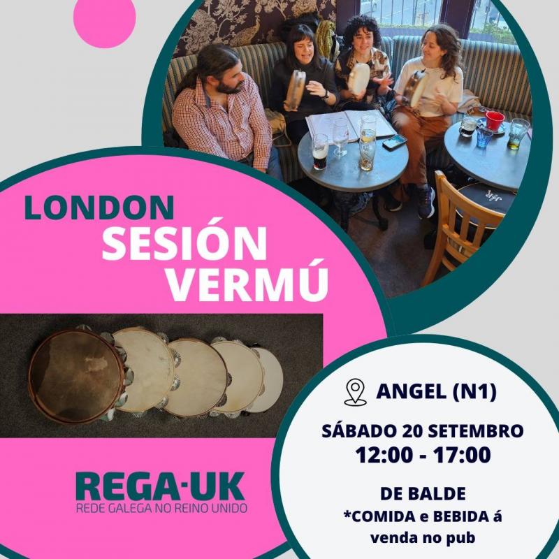 London Sesión Vermú organizado pola Rede Galega no Reino Unido (REGA-UK) London Sesión Vermú organizado pola Rede Galega no Reino Unido (REGA-UK)