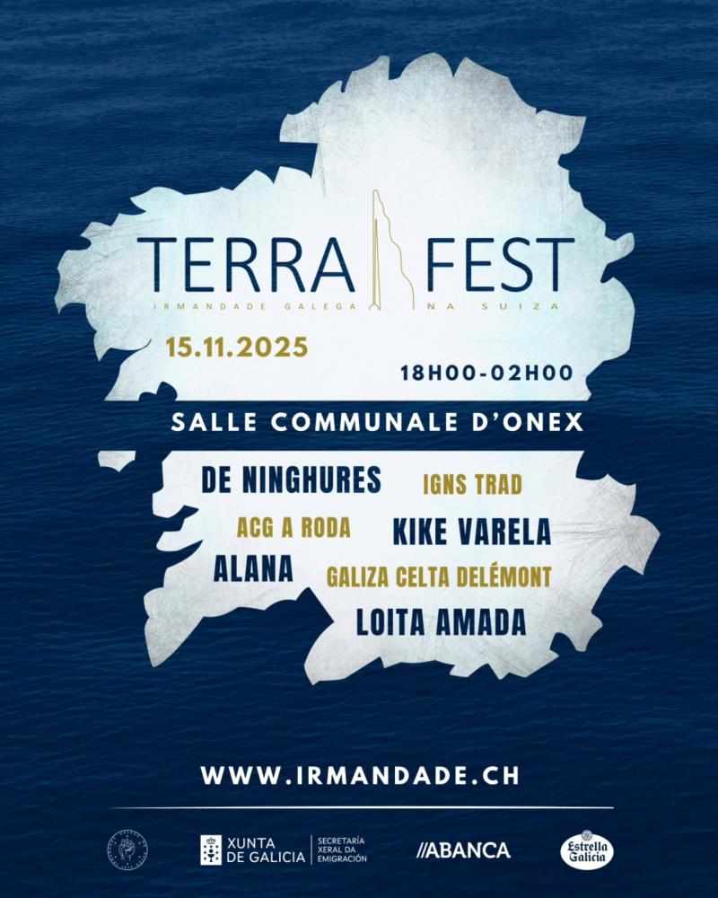 Terra Fest 2025 do centro galego Irmandade Galega na Suíza