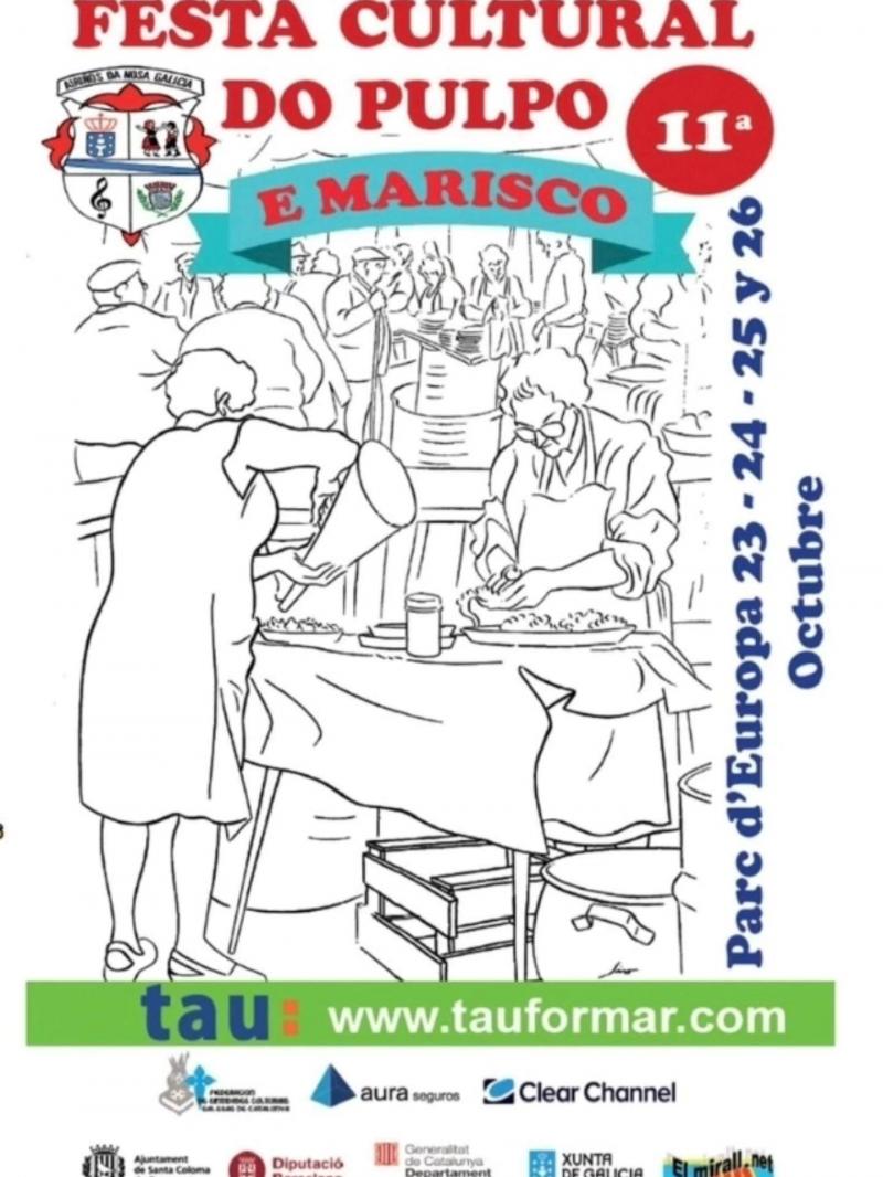 11ª Fiesta Cultural del Pulpo y Marisco organizada por Airiños da Nosa Galicia. 11ª Fiesta Cultural del Pulpo y Marisco organizada por Airiños da Nosa Galicia.