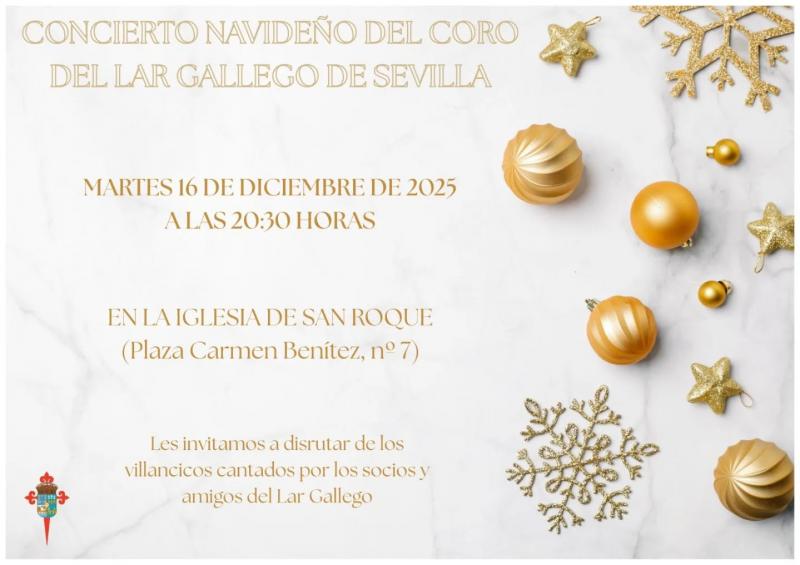 Concerto de Nadal do Coro do Lar Galego de Sevilla. Concerto de Nadal do Coro do Lar Galego de Sevilla.