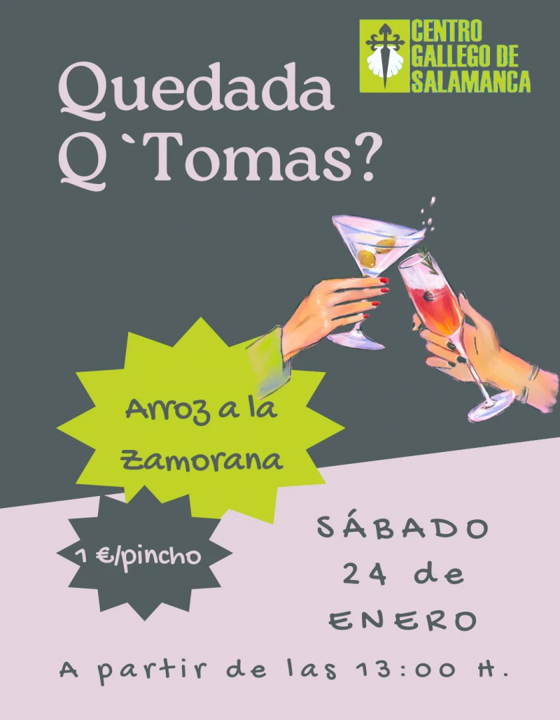 Quedada "Q'Tomas?" en el Centro Gallego de Salamanca.