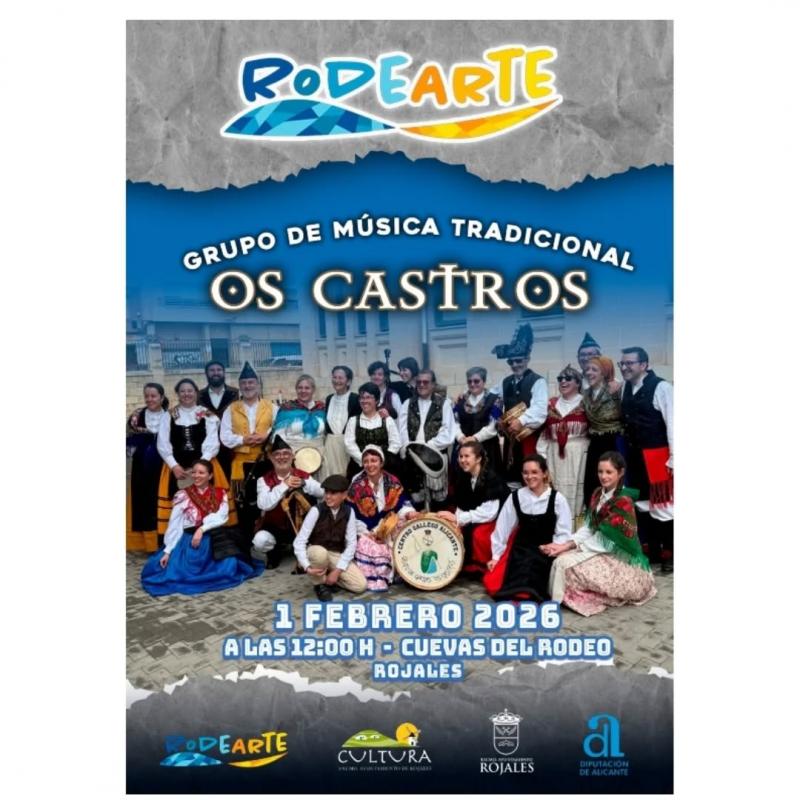 Encuentro artístico artesanal "Rodearte" con el Centro Galego de Alicante en el Ayuntamiento de Rojales.