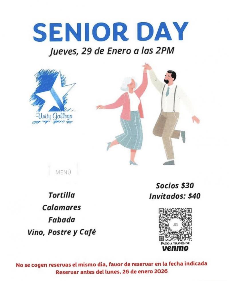 "Senior Day" en la Casa Galicia de Nueva York.