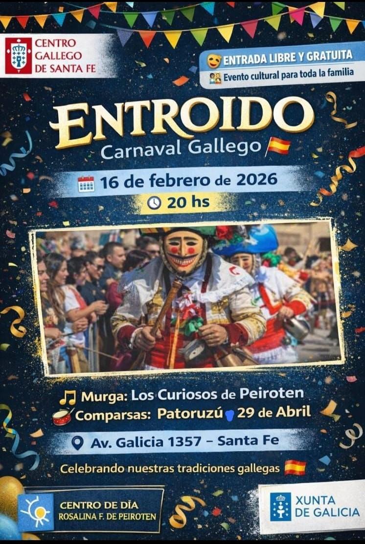 Carnaval en el Centro Gallego de Santa Fe. Carnaval en el Centro Gallego de Santa Fe.