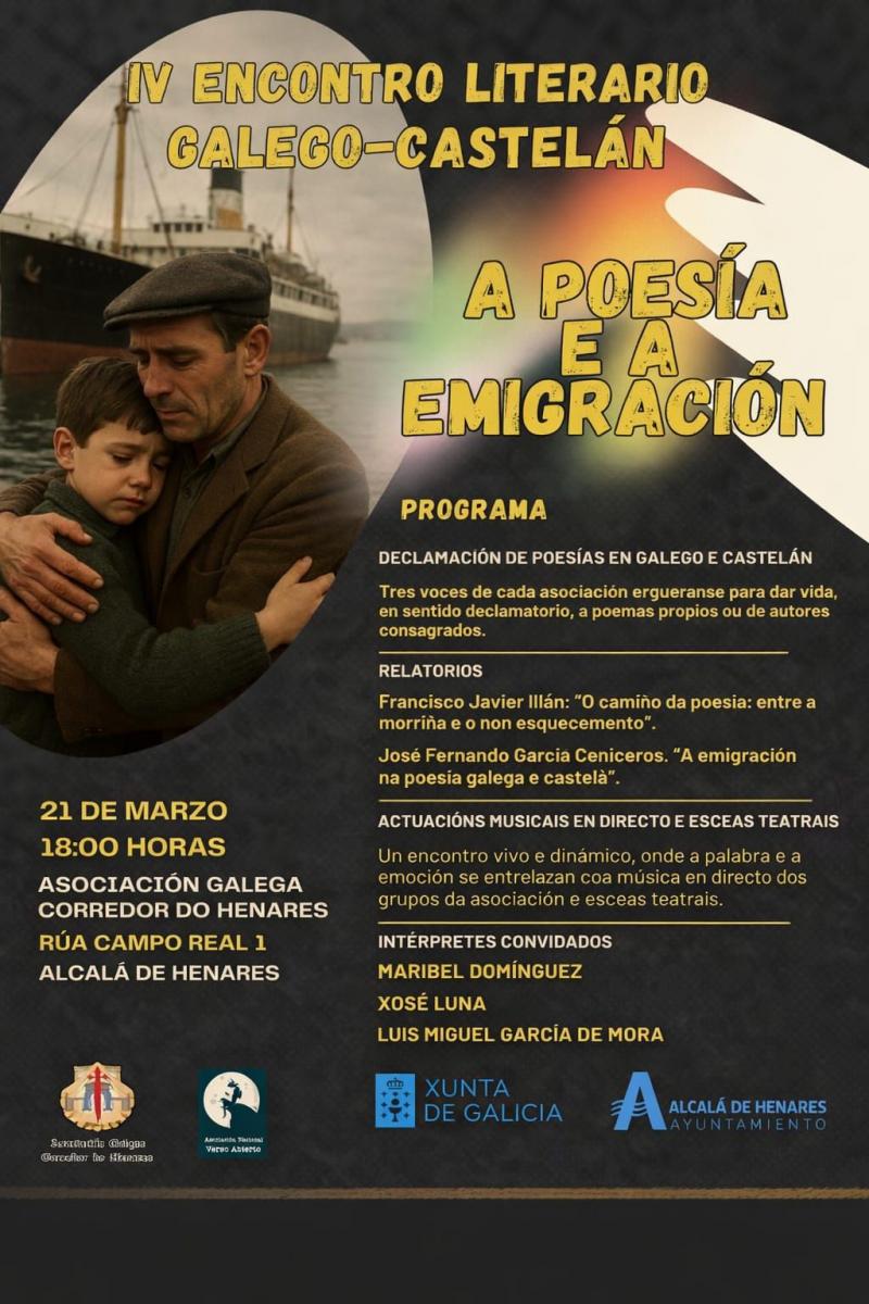 IV Encontro Literario Galego-Castelán na Asociación Galega Corredor do Henares.