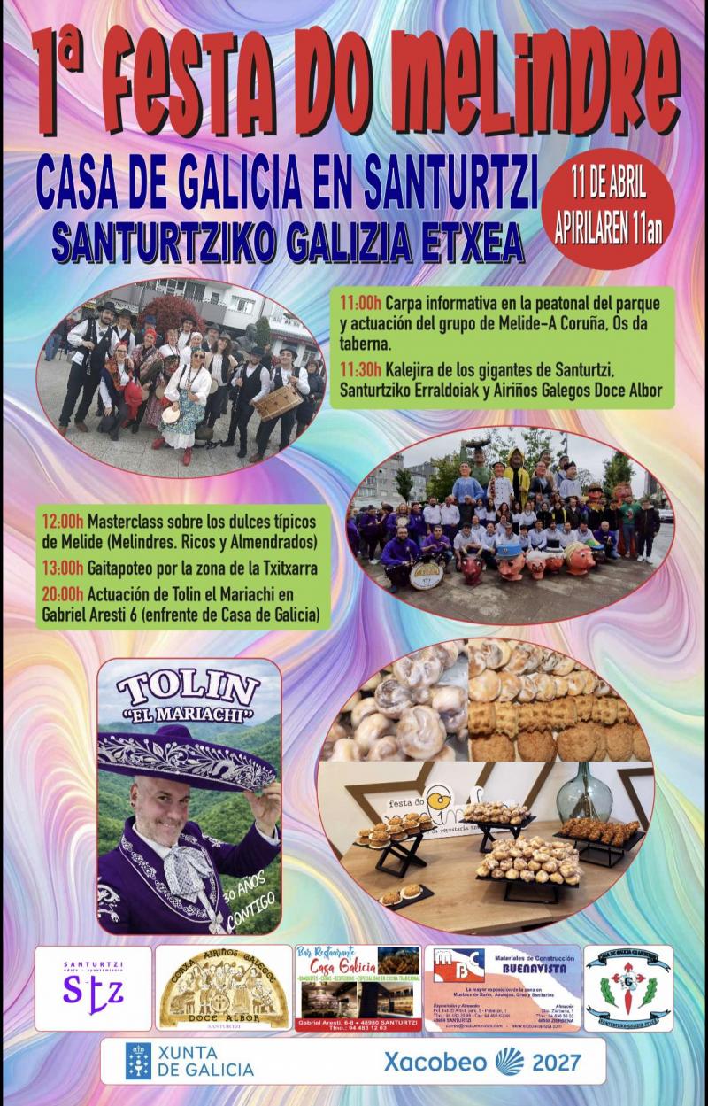 1ª Festa do Melindre na Casa de Galicia en Santurtzi.