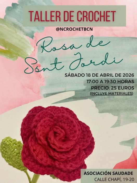 Obradoiro de gancho na Agrupación Cultural Galega Saudade de Barcelona. Obradoiro de gancho na Agrupación Cultural Galega Saudade de Barcelona.