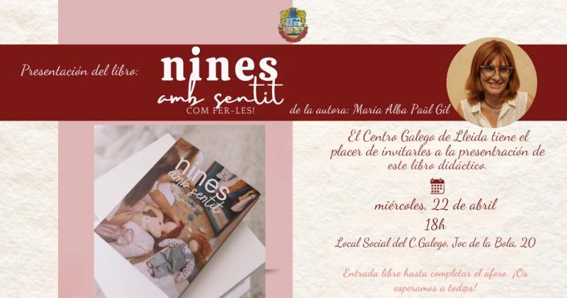 Presentación do libro "Nines amb sentit: com fer-les", de María Alba Paül Gil, no Centro Galego de Lleida.