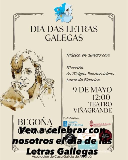 Día das Letras Galegas na Casa de Galicia en Alcorcón.