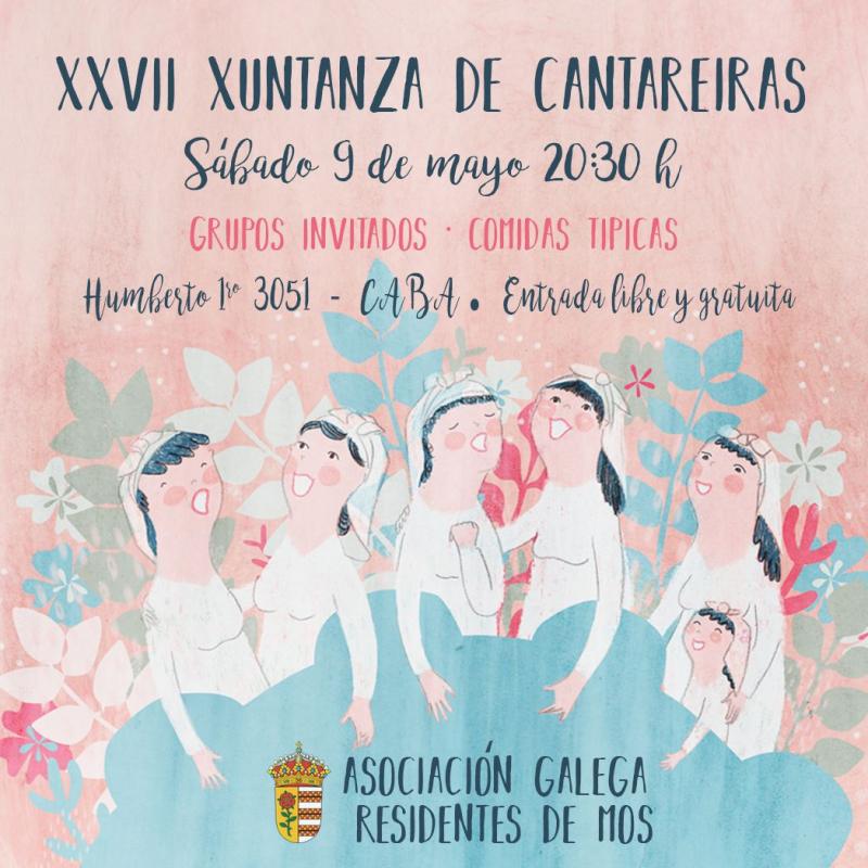 XXVII Xuntanza de Cantareiras da Asociación Galega Residentes de Mos.
