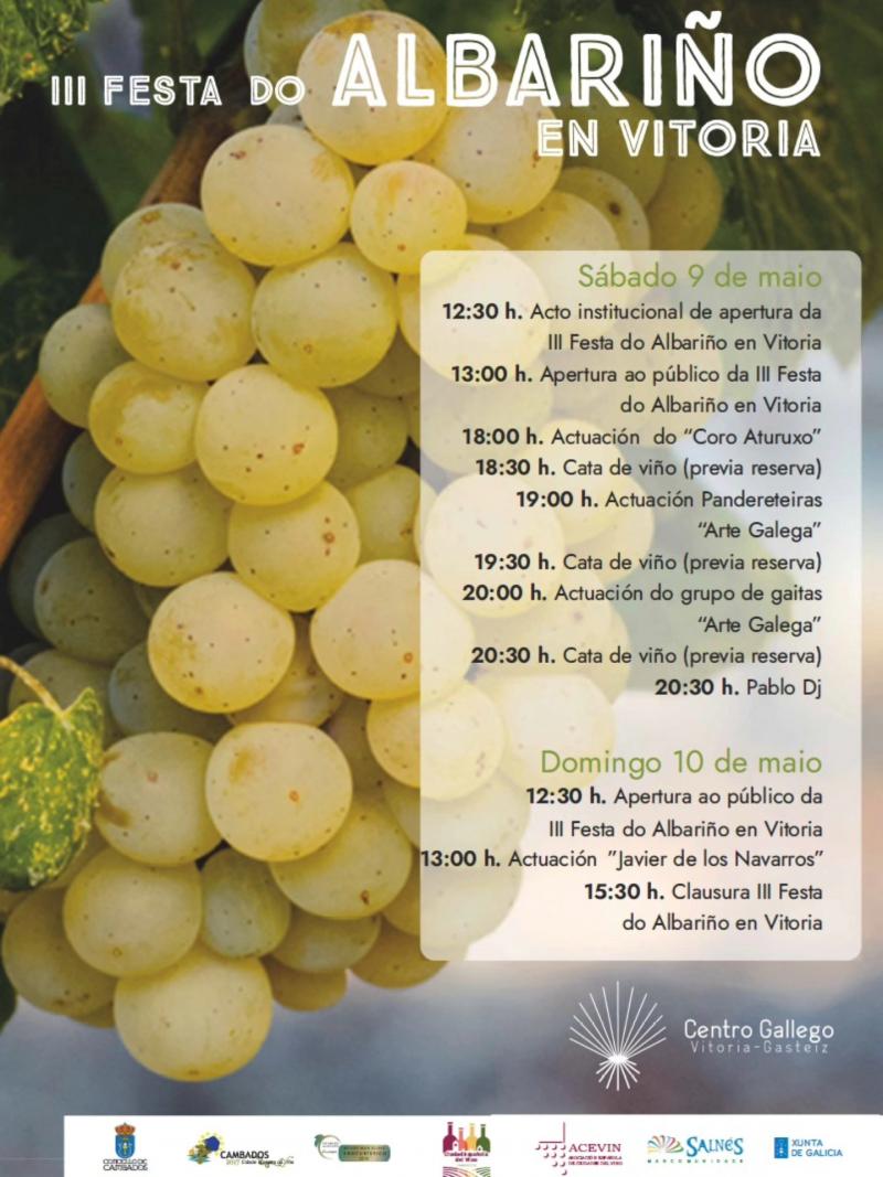 III Festa do Albariño no Centro Galego de Vitoria.