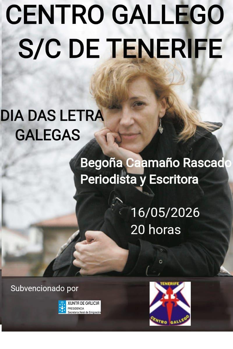 Día de las Letras Gallegas en el Centro Gallego de Santa Cruz de Tenerife.