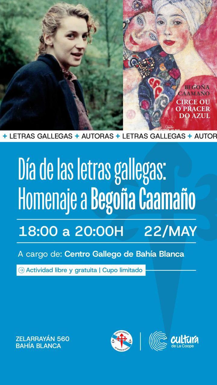 Día de las Letras Gallegas en el Centro Gallego Bahía Blanca, en Argentina.