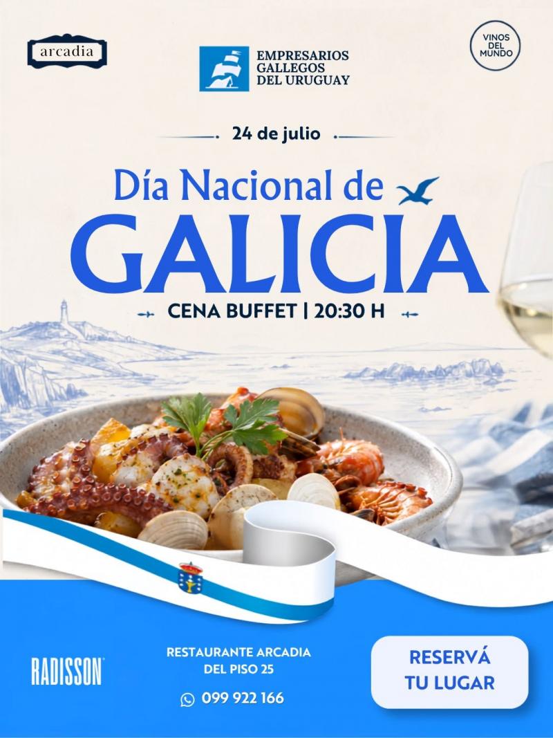 Nova edición do Día Nacional de Galicia da Asociación de Empresarios Galegos do Uruguai.
