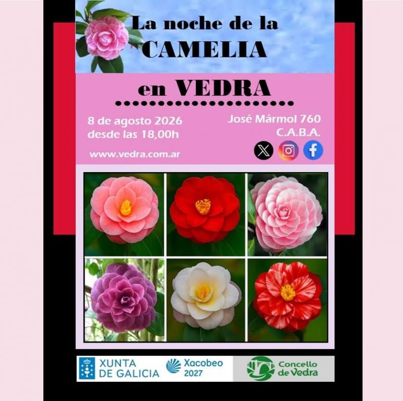 "A noite da camelia" na Sociedade Parroquial de Vedra en Bos Aires. "A noite da camelia" na Sociedade Parroquial de Vedra en Bos Aires.