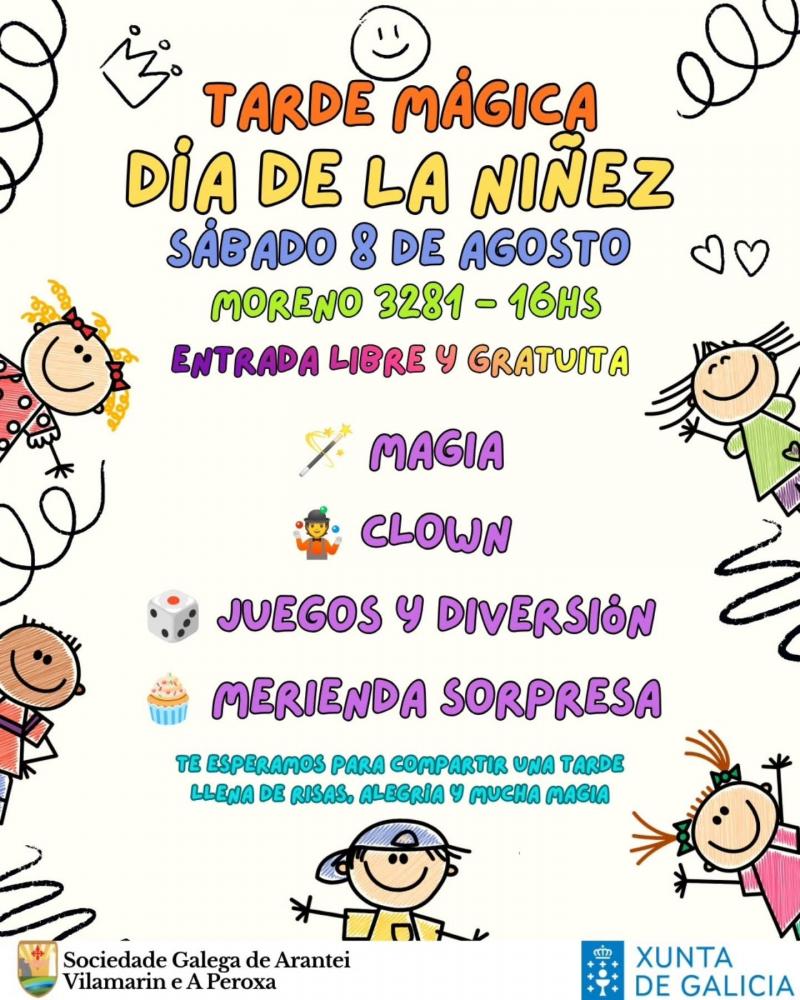 Día da nenez na Sociedade Galega de Arantei, Vilamarín e A Peroxa.