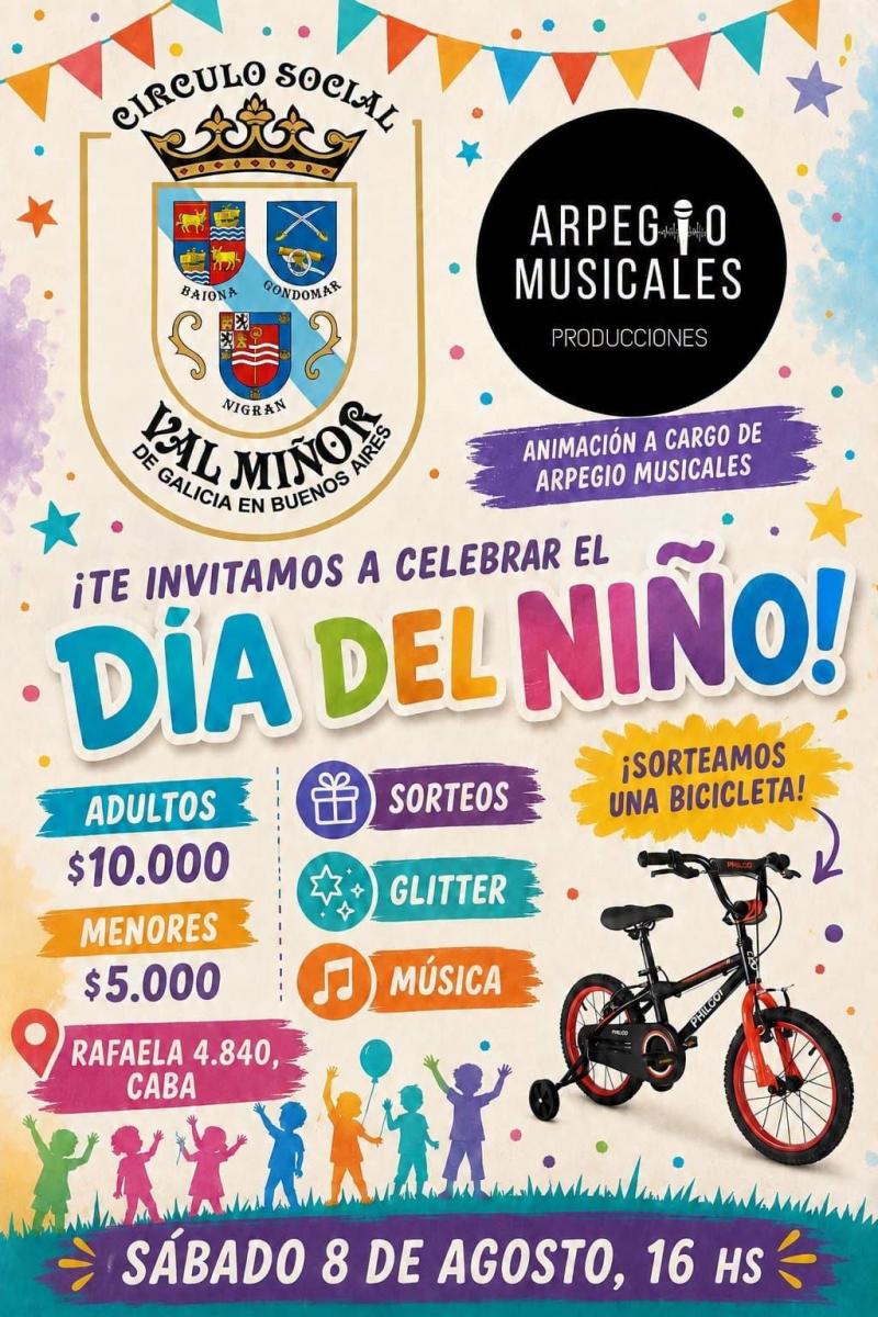 Día do Neno no Círculo Social Val Miñor de Galicia en Bos Aires.