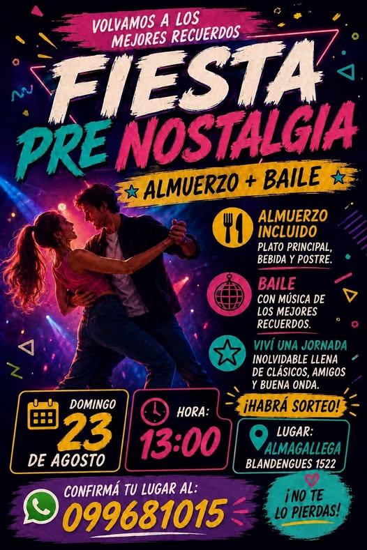 Festa pre-nostalxia no Centro Cultural e Recreativo Alma Galega.