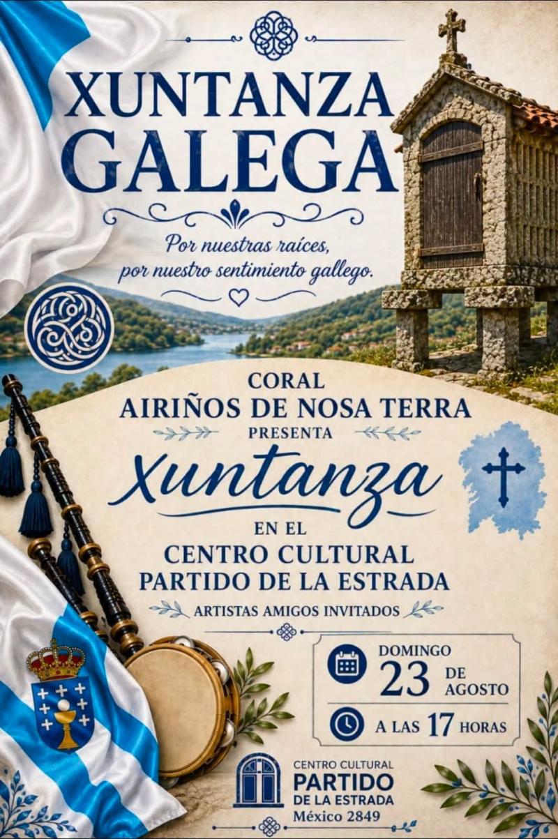 Xuntanza galega no Centro Cultural do Partido da Estrada. Xuntanza galega no Centro Cultural do Partido da Estrada.