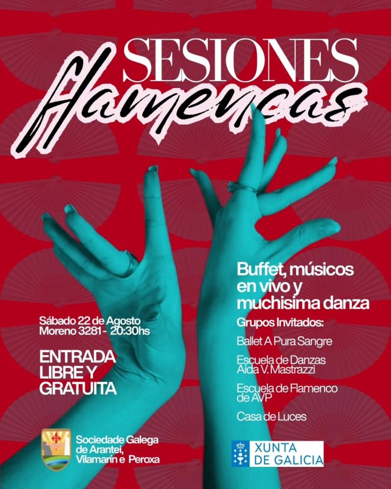 Sesión flamenca na Sociedade Galega de Arantei, Vilamarín e A Peroxa. Sesión flamenca na Sociedade Galega de Arantei, Vilamarín e A Peroxa.