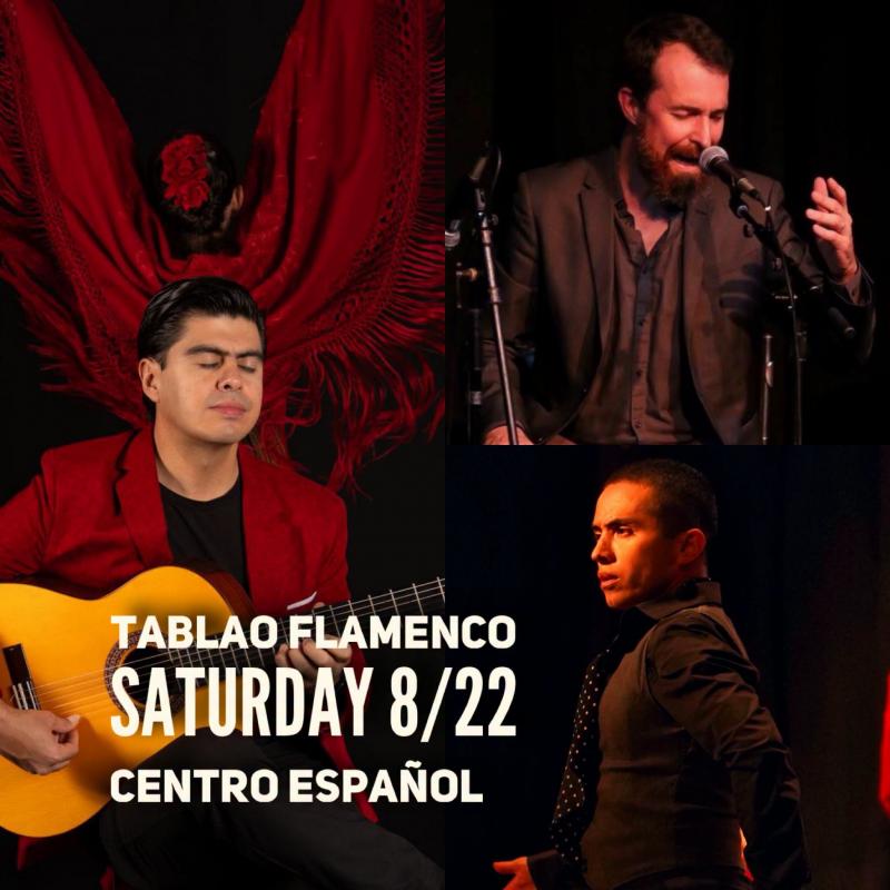 Actuación de flamenco no Centro Español de Queens.