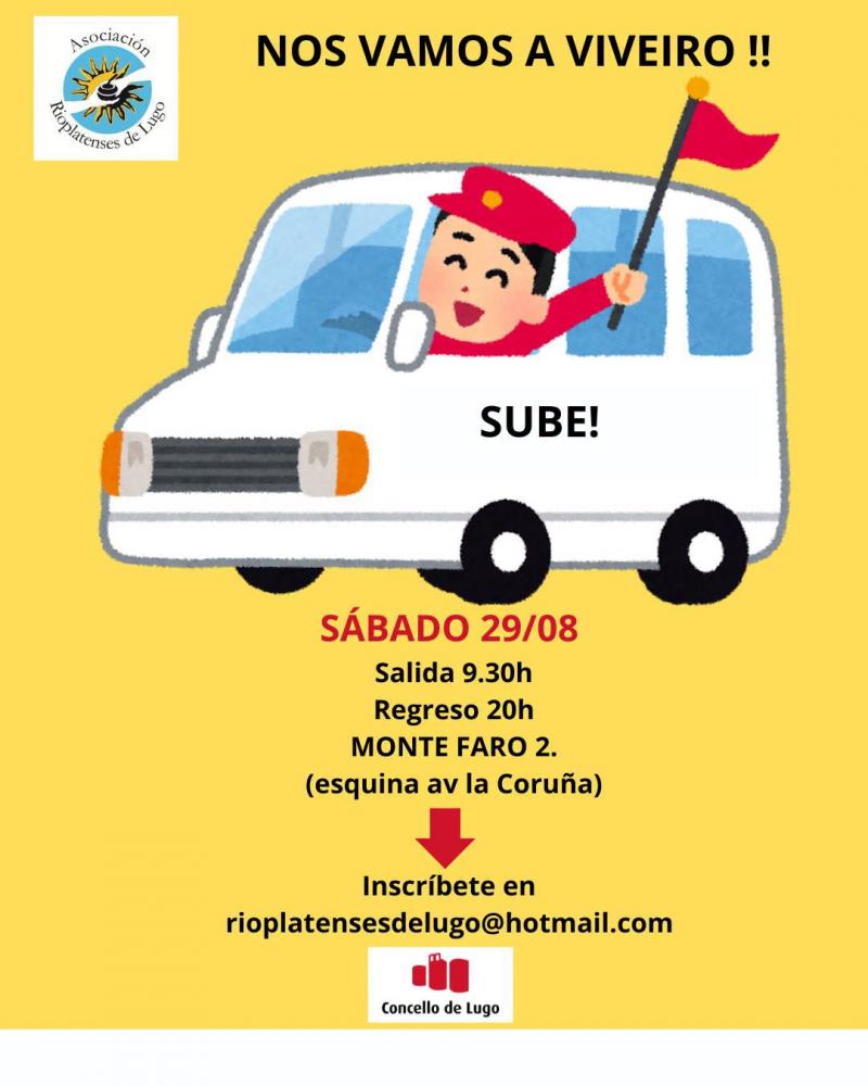 Excursión a Viveiro da Asociación Rioplatenses de Lugo.