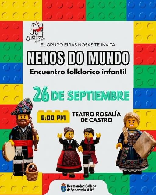 Encuentro folclórico infantil "Niños del Mundo" en la Hermandad Gallega de Venezuela. Encuentro folclórico infantil "Niños del Mundo" en la Hermandad Gallega de Venezuela.