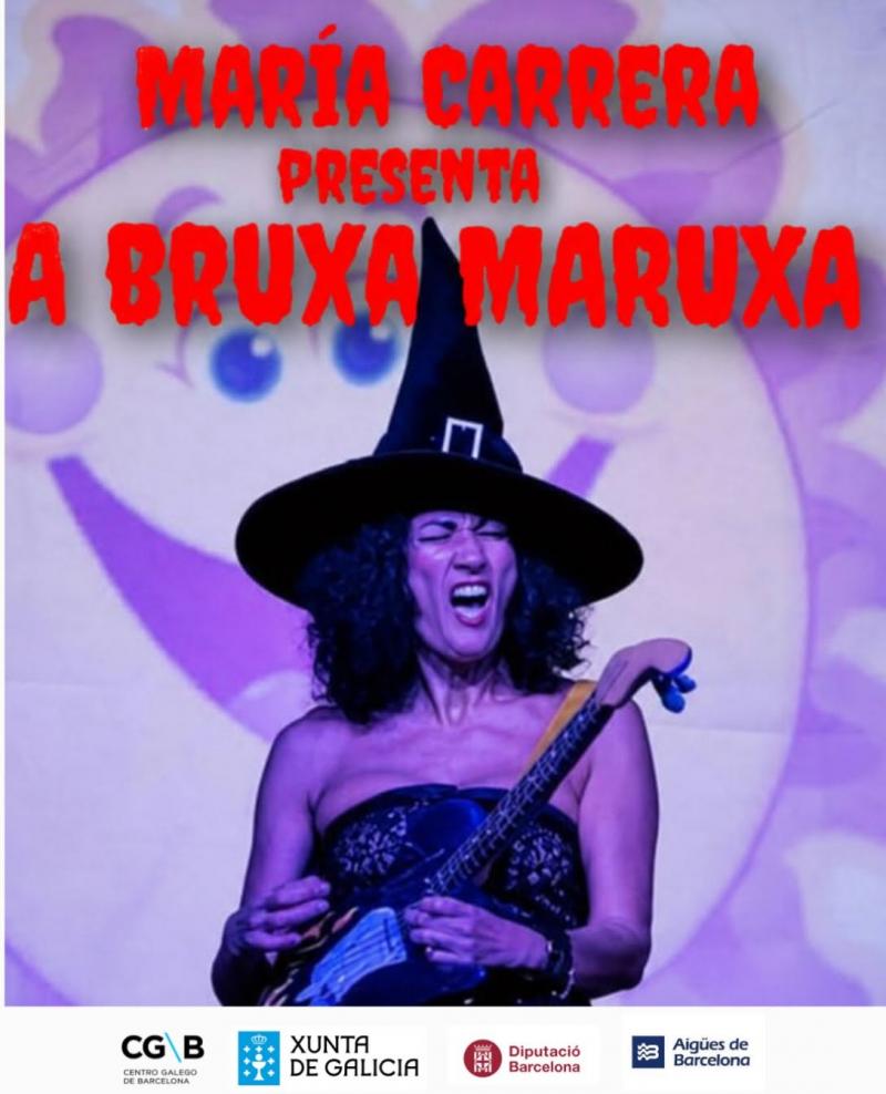 "A Bruxa Maruxa", de María Carrera, no Centro Galego de Barcelona.