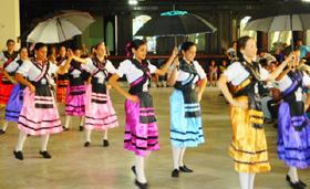 Un momento del número artístico ‘Fantasía gallega’. 