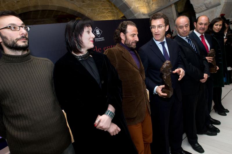 El presidente da Xunta, durante el acto de entrega de premios. Autora: Ana Varela. El presidente da Xunta, durante el acto de entrega de premios. Autora: Ana Varela.