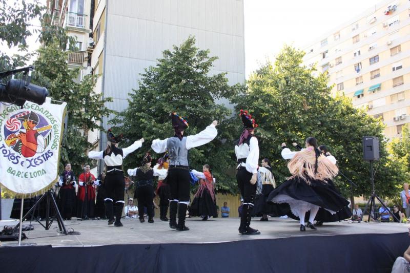 Toxos e Xestas de Barcelona foi un dos grupos invitados pola Casa Galega.