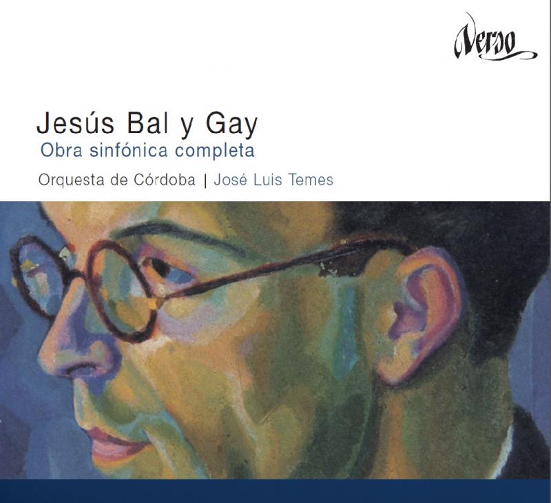 Portada da obra sinfónica completa do compositor galego Jesús Bal y Gay 