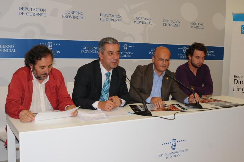 Valentín García, presentou onte en Ourense a nova programación de actividades estivais Valentín García, presentou onte en Ourense a nova programación de actividades estivais