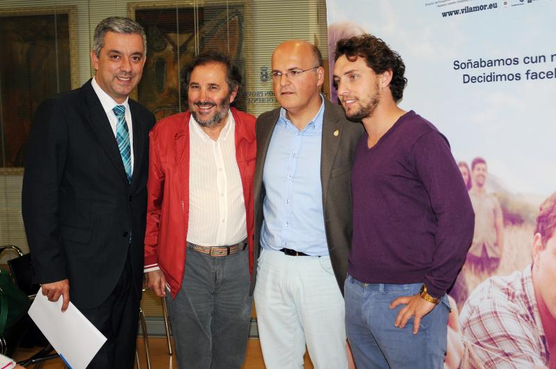 Valentín García, presentou onte en Ourense a nova programación de actividades estivais Valentín García, presentou onte en Ourense a nova programación de actividades estivais
