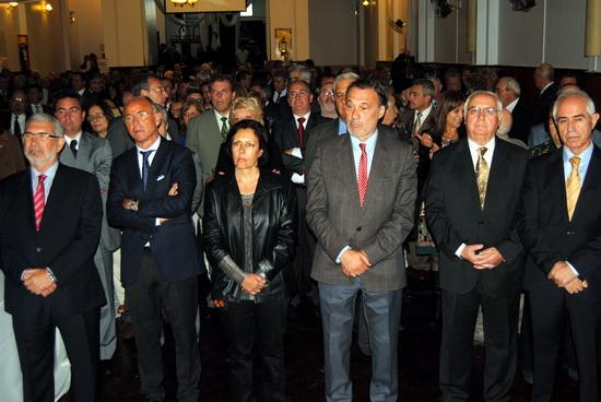 Imaxe do acto de entrega da medalla e 95 º aniversario da entidade. Foto: EspañaVale.com.
