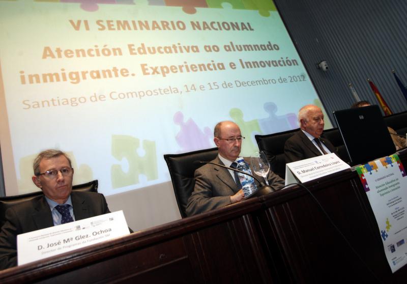 VI Seminario Nacional ‘Atención Educativa ao Alumnado Inmigrante, Experiencia e innovación’. Foto: Conchi Paz.